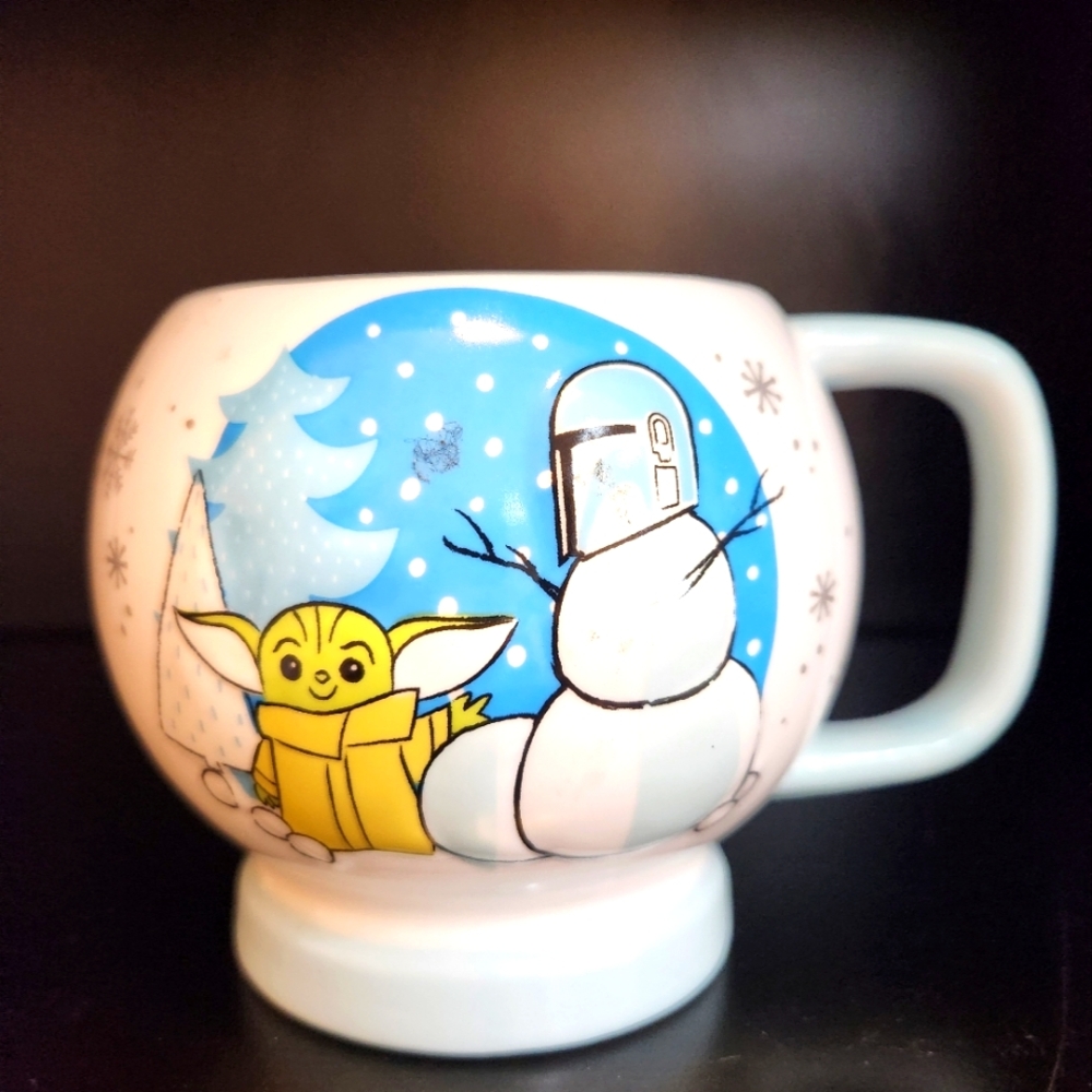 Star Wars Baby Yoda (Grogu) St. Nicholas Square Holiday Mug